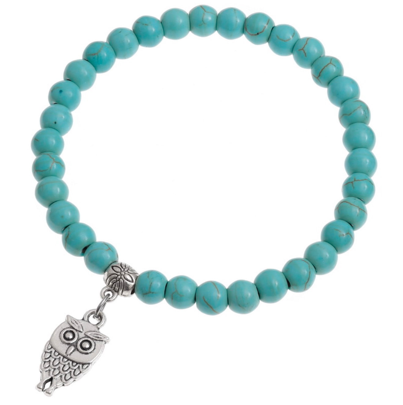 W0265 Turquoise Stretch Bracelet