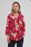 Painted Bloom Kirsten Tunic - Pink Mix