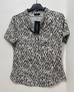 13416 Small Speckle Print Top