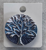 SH1020 TREE OF LIFE MAGNETIC BROOCH
