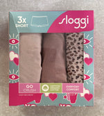V001 SLOGGI SHORT KNICKERS x3 BOXED