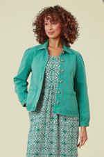 Evelyn Jacket Stretch Twill - Alhambra