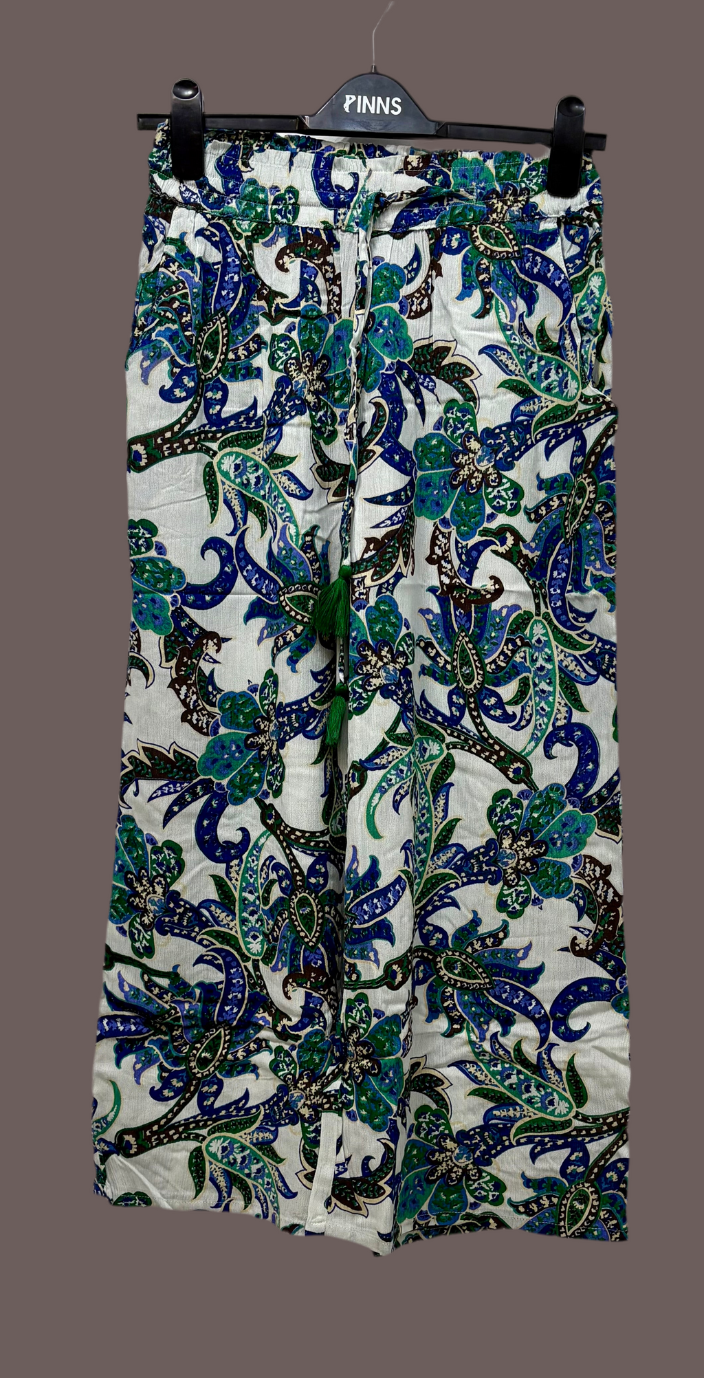 619c Printed Culottes