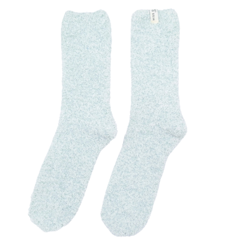 TSW Fuzzy Plain Socks