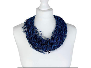 SHMM742 Elegant Magnetic Mesh Scarf/Necklace