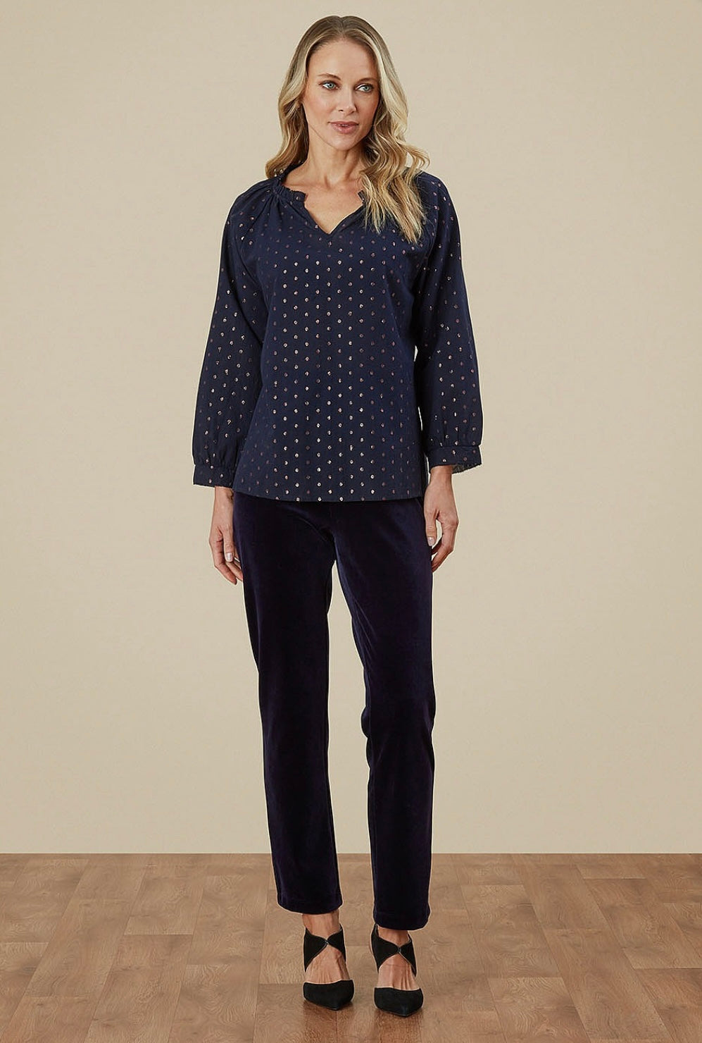Cassia Velvet Trouser