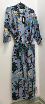 M064805-Cotton Kimono Style Dressing Gown