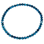 F0287 4mm glass bead bracelet
