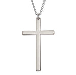W0044 Silver Cross Necklace