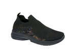 Appletini All Black Slip on Trainer