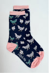 Lms15 BAMBOO HARRIET HEN SOCKS