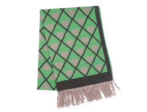 22313 Hearts Scarf