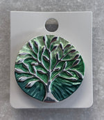 SH1020 TREE OF LIFE MAGNETIC BROOCH