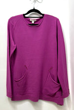 667 Plain long line Jumper