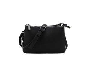 XY6673 Triple zip Crossbody/Shoulder Bag