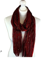 SHLX920 Gold Splash Scarf