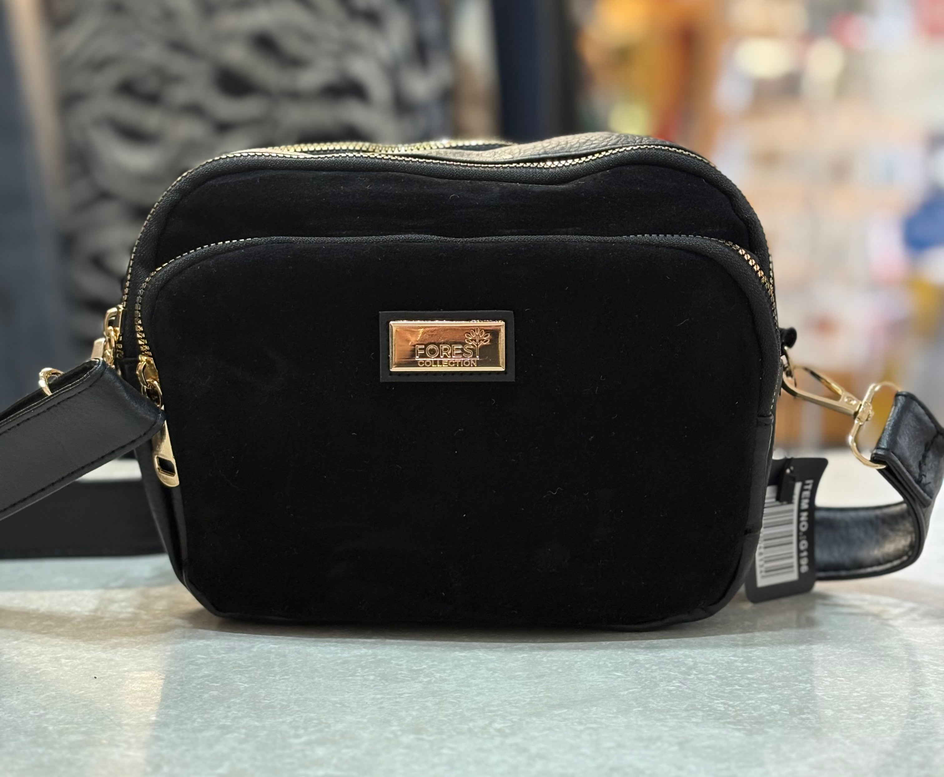 G196 Faux Leather Camera Bag