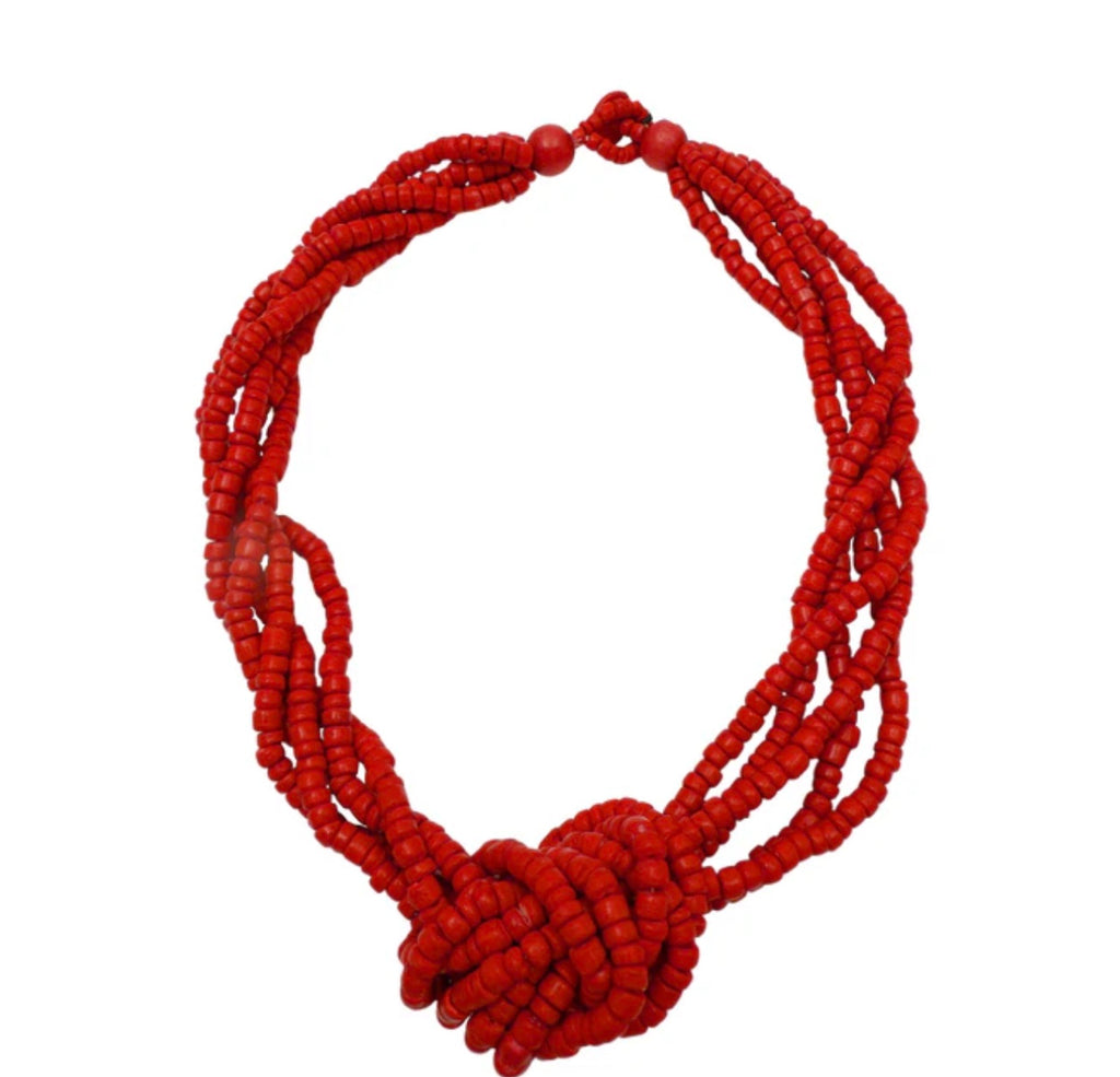 NK8337 Coconut Shell Bead Necklace