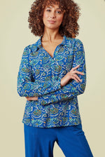 Lotus Print Shirt - Multi