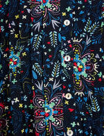 230 PINTUCK FLORAL PRINTED SHIRT