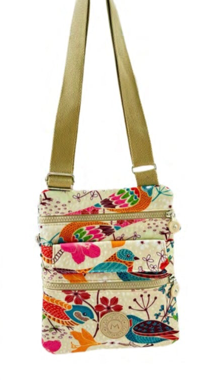 LL-46Slim Patterned Crossbody Bag
