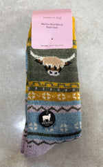 SE173 Merino Wool Blend Boot Sock