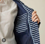 RWW448 Bayletta Stripe Navy and White Jacket