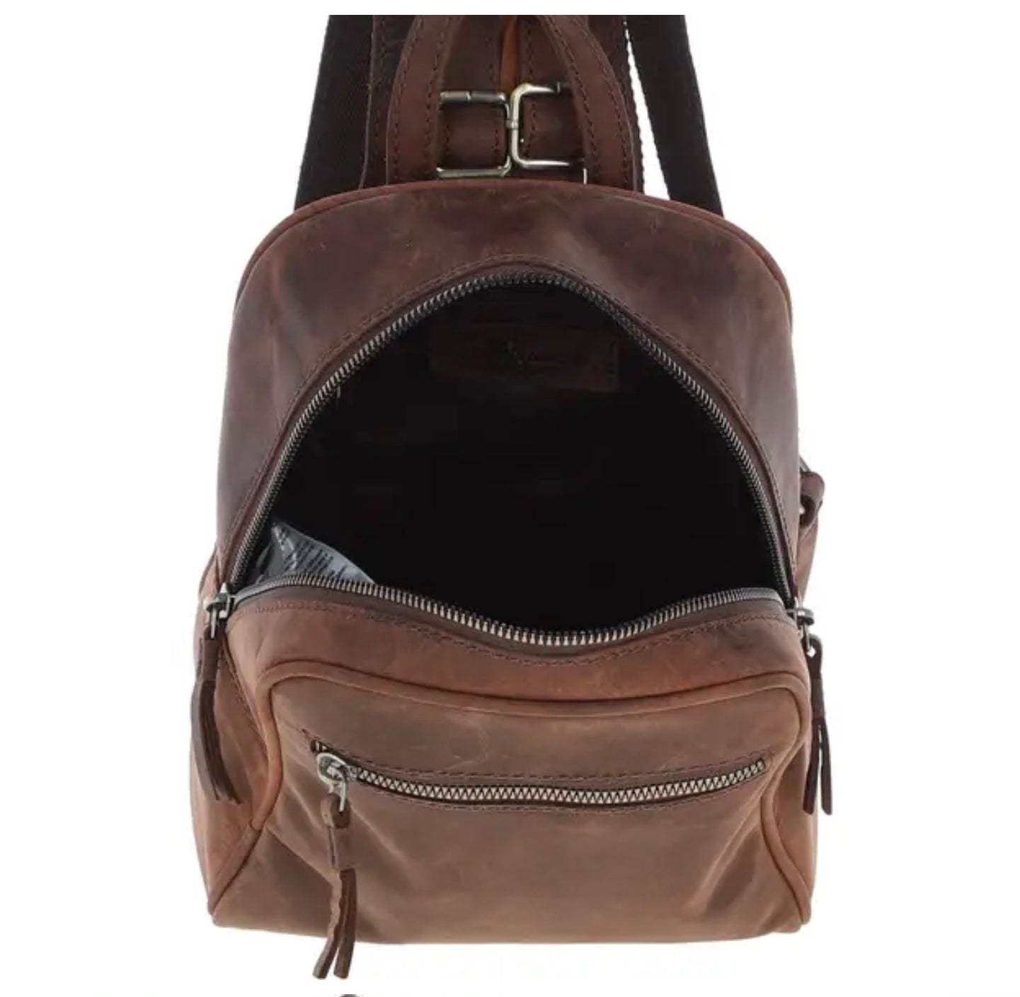 Ashwood Vintage Leather Backpack: Tenbury