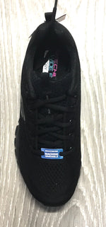 Skechers Black Wide Fit Trainer