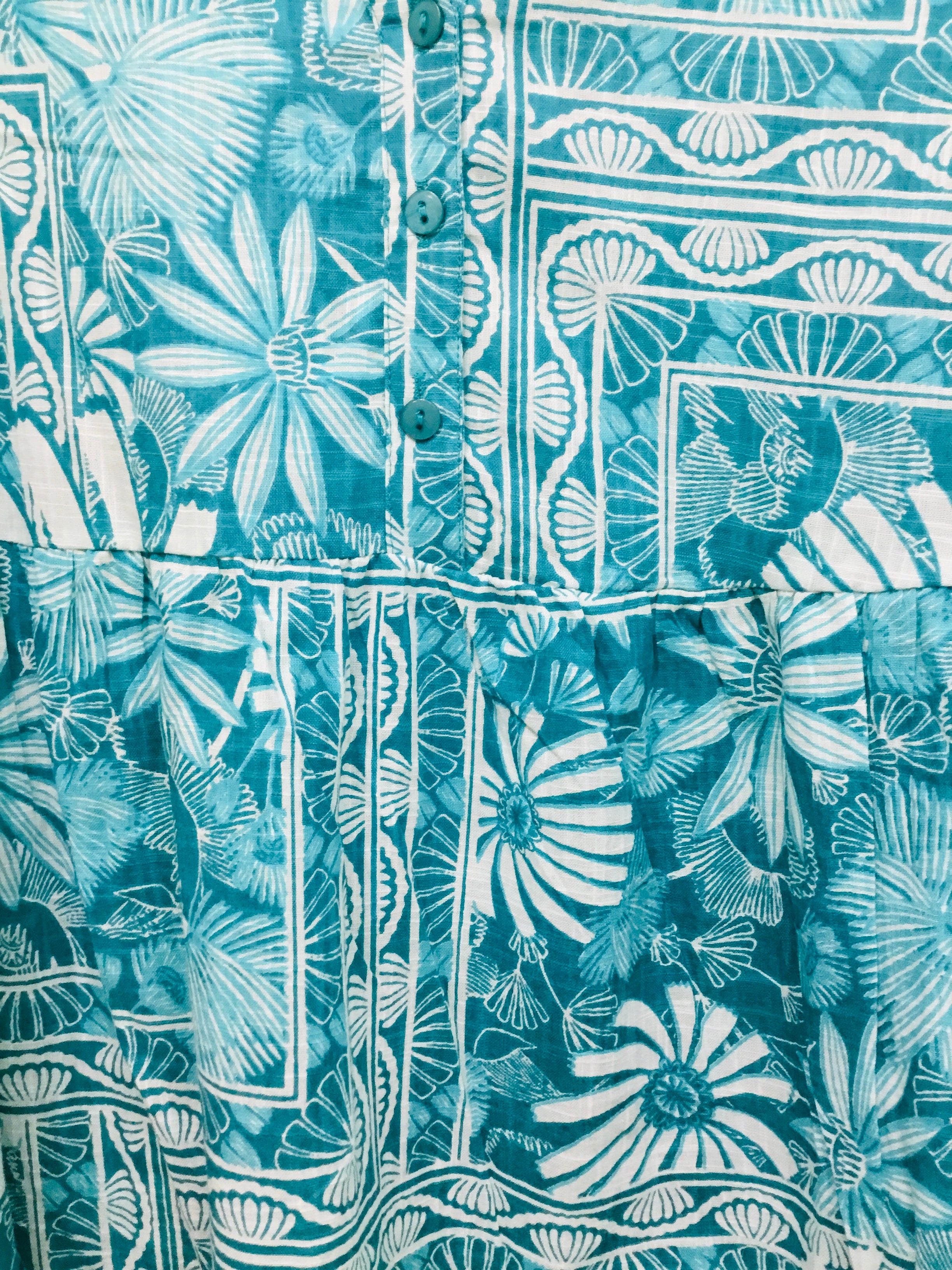 One Summer Maya Dress Aqua