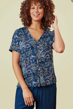 Merris Climbing Berries Top - Stargazer