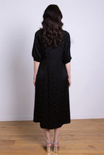 VJ2197 JACQUARD MIDI DRESS