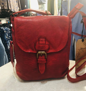 D-90 Ashwood Leather Crossbody Bag