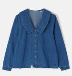 Ada Blouse/Jacket - Washed Denim