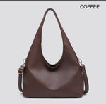 M2730 Leather Look    Hobo Bag