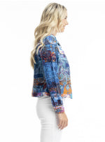 22993 Ponte Jacket Jasalmer Blue
