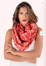 INF1 INFINITY SCARF - ROUGE PALMS