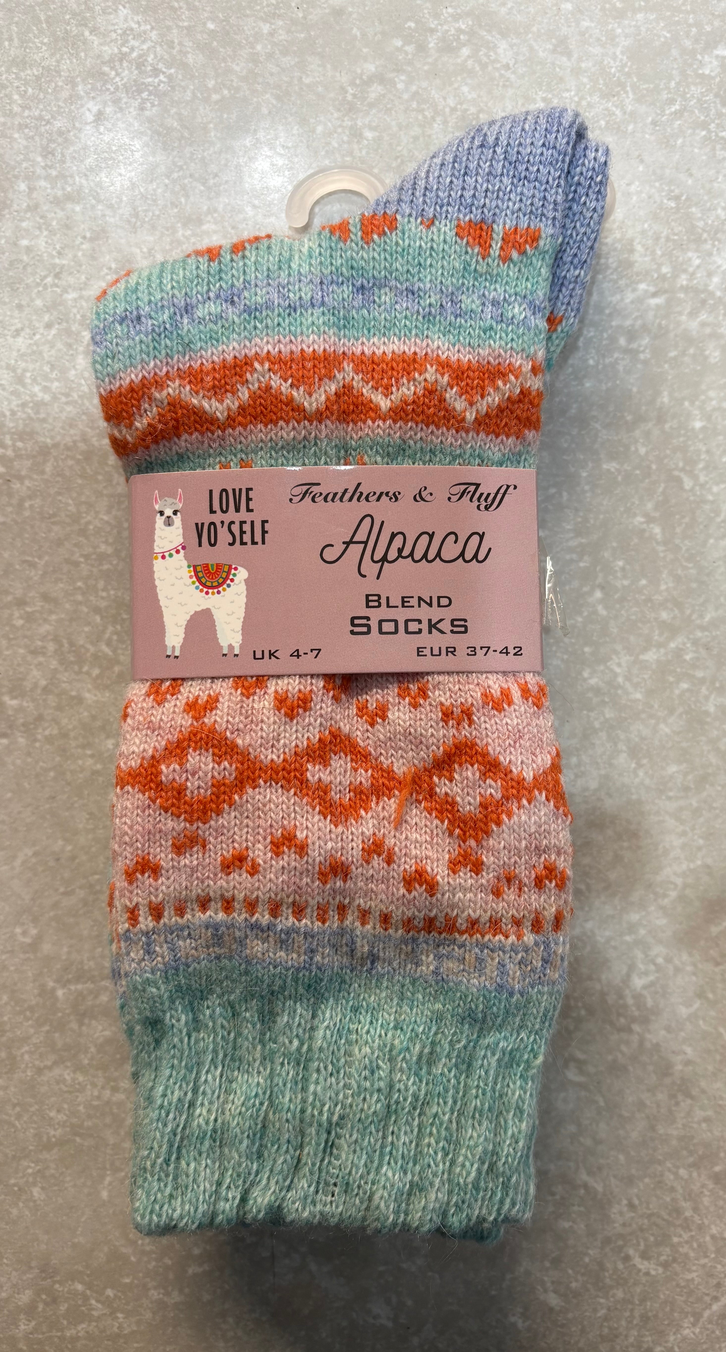 SE179 Alpaca Boot Socks