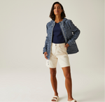 RWW448 Bayletta Stripe Navy and White Jacket