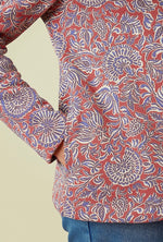 Buttercup Honeysuckle Sweatshirt - Spiced Red