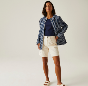 RWW448 Bayletta Stripe Navy and White Jacket