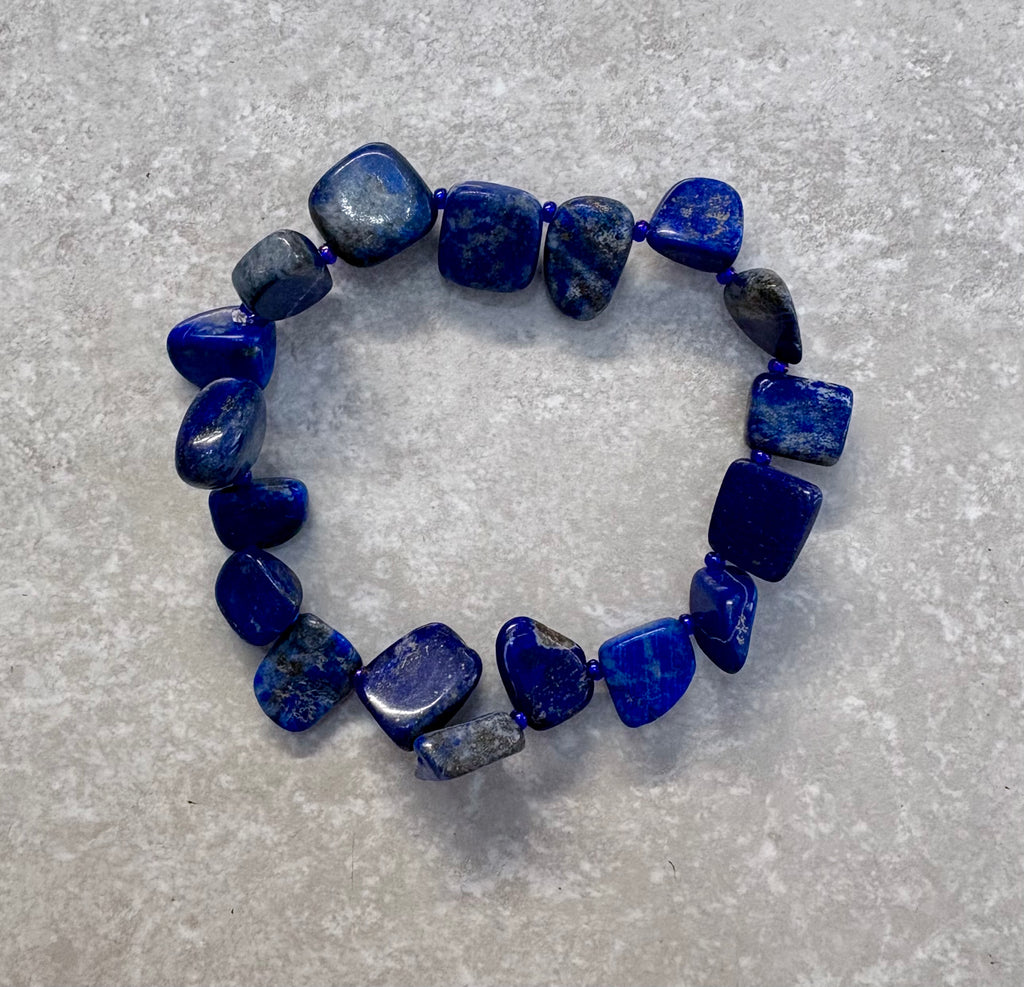 Lapis Stone Bracelet