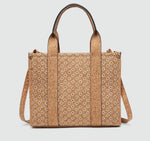 HX26717 Medium Size Shoulder Bag Cork inspired