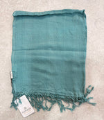 VS0312 Plain Tasseled Scarf