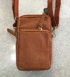G172 Corduroy Mobile Phone Bag