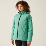 RWP396 Reeah Waterproof Insulated Jacket | Dusty Green Rain Forest Green