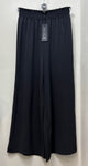 5436 Wide Leg Pull on Trouser-Charcoal