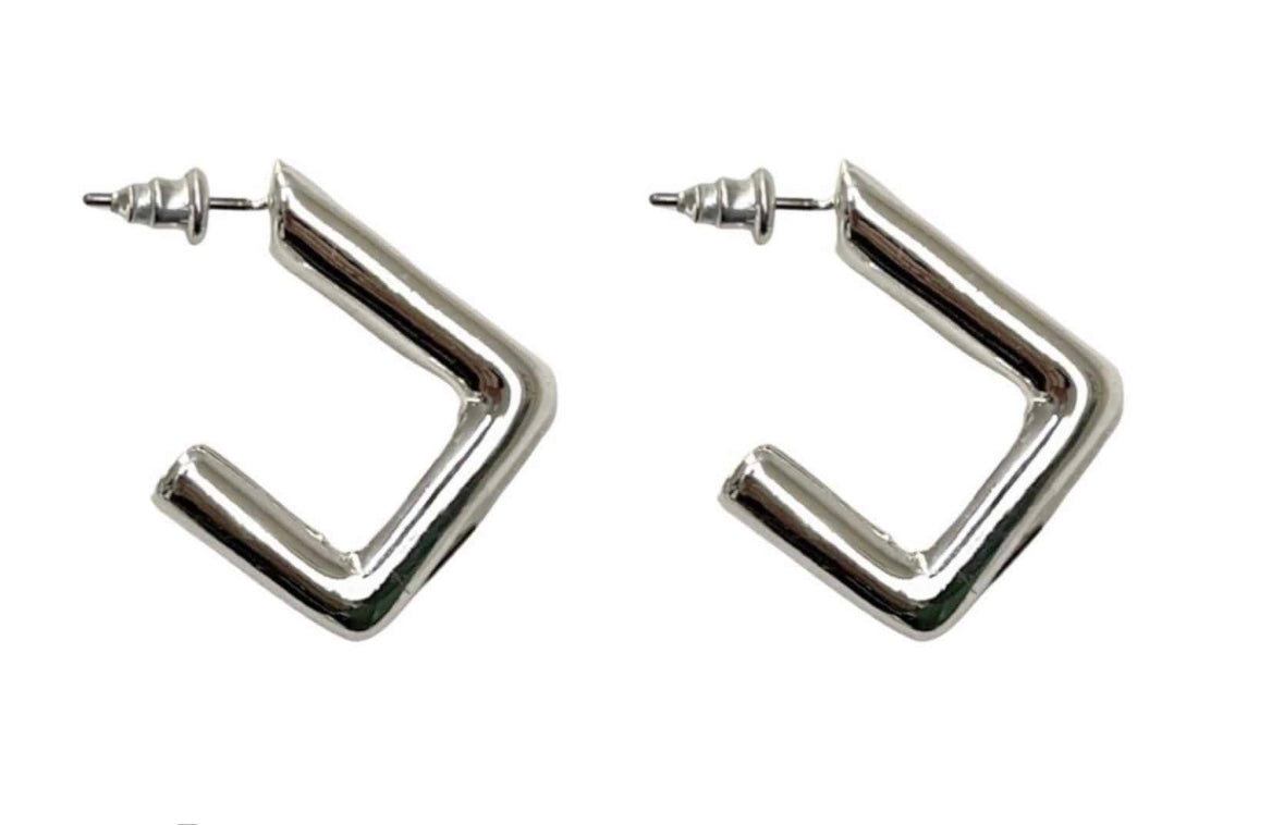 205810 Zanna Modern Hoop Earrings