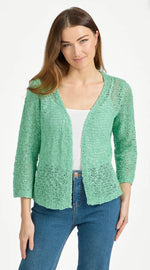 226 POPCORN KNIT SHRUG