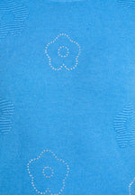 200 FLORAL SEQUIN EMBELLISHED KNITTED JUMPER